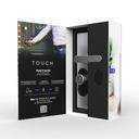 LOQED Touch Smart Lock – Stainless-Steel Edition + Google Nest Hub_Verpackung