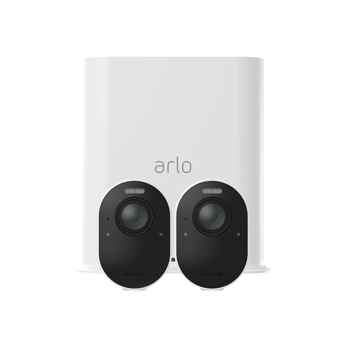 Arlo Ultra VMS5240 - Kabelloses 4K-Überwachungssystem mit 2 Kameras