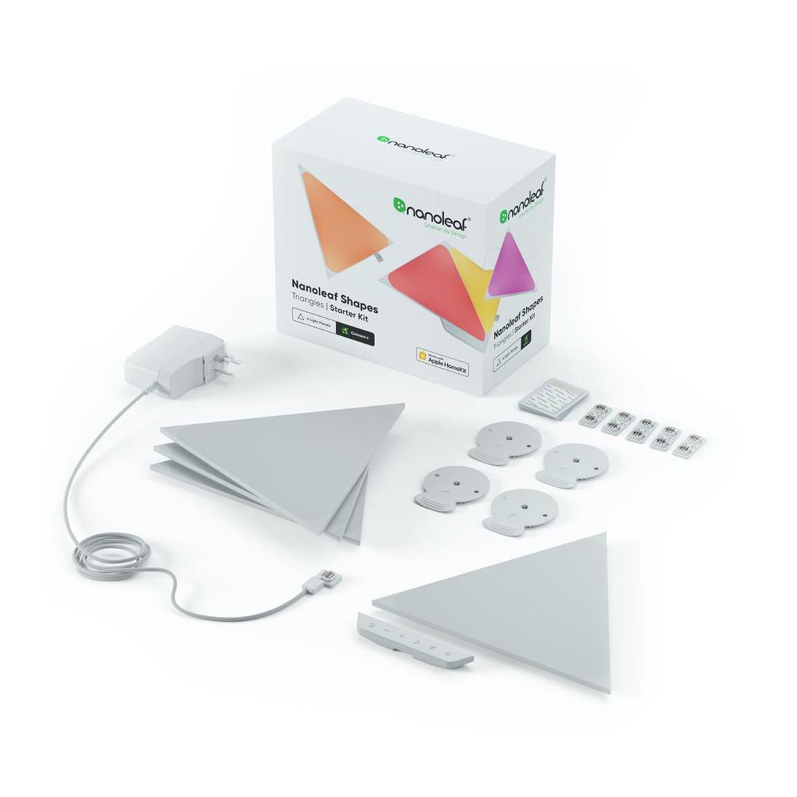 Nanoleaf Shapes Triangles Starter-Kit - 4er-Pack Verpackung