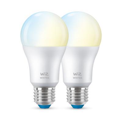 WiZ Tunable White Lampe E27 A60 60W matt - 2er-Set