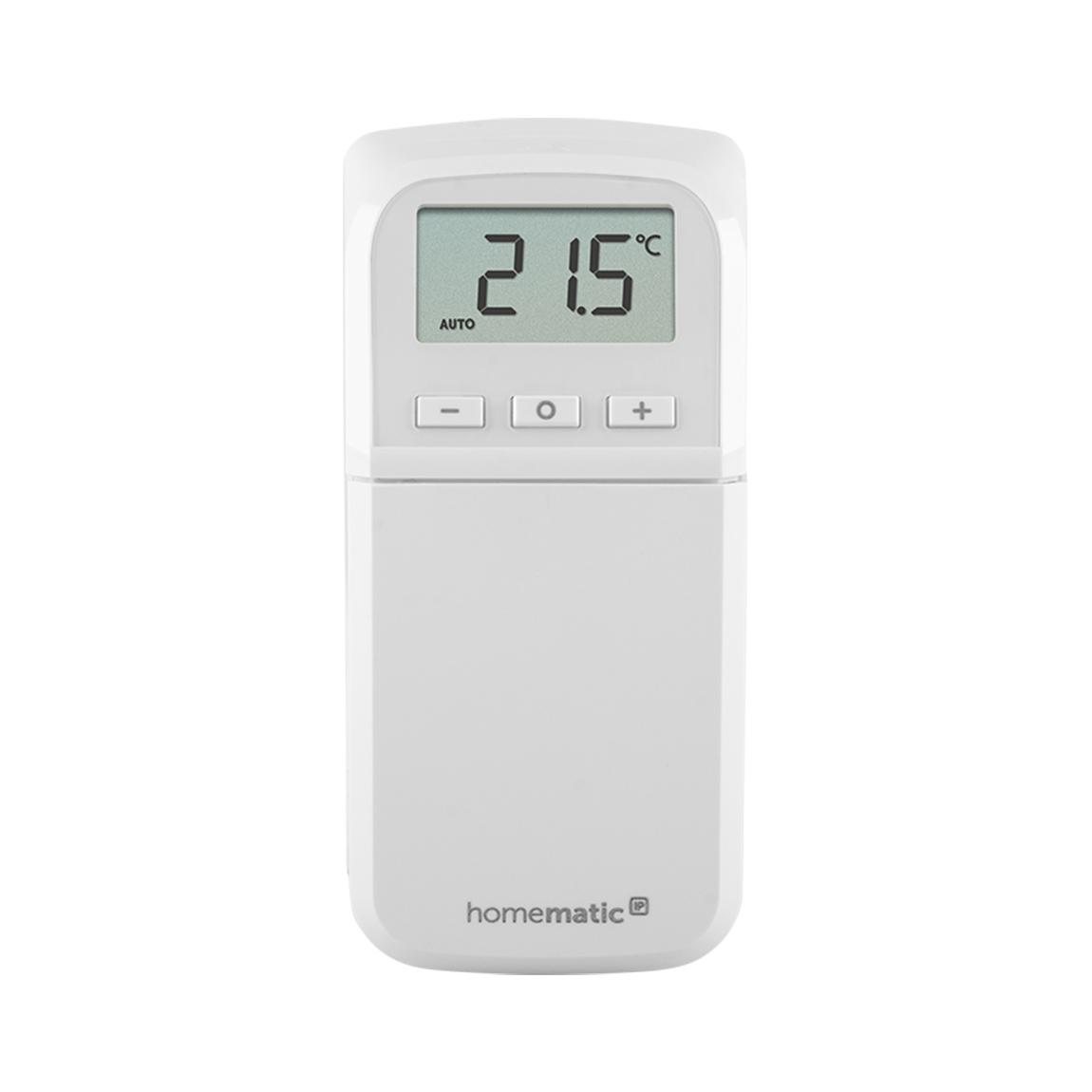 Homematic IP Heizkörperthermostat - Kompakt Plus - Weiß_frontal