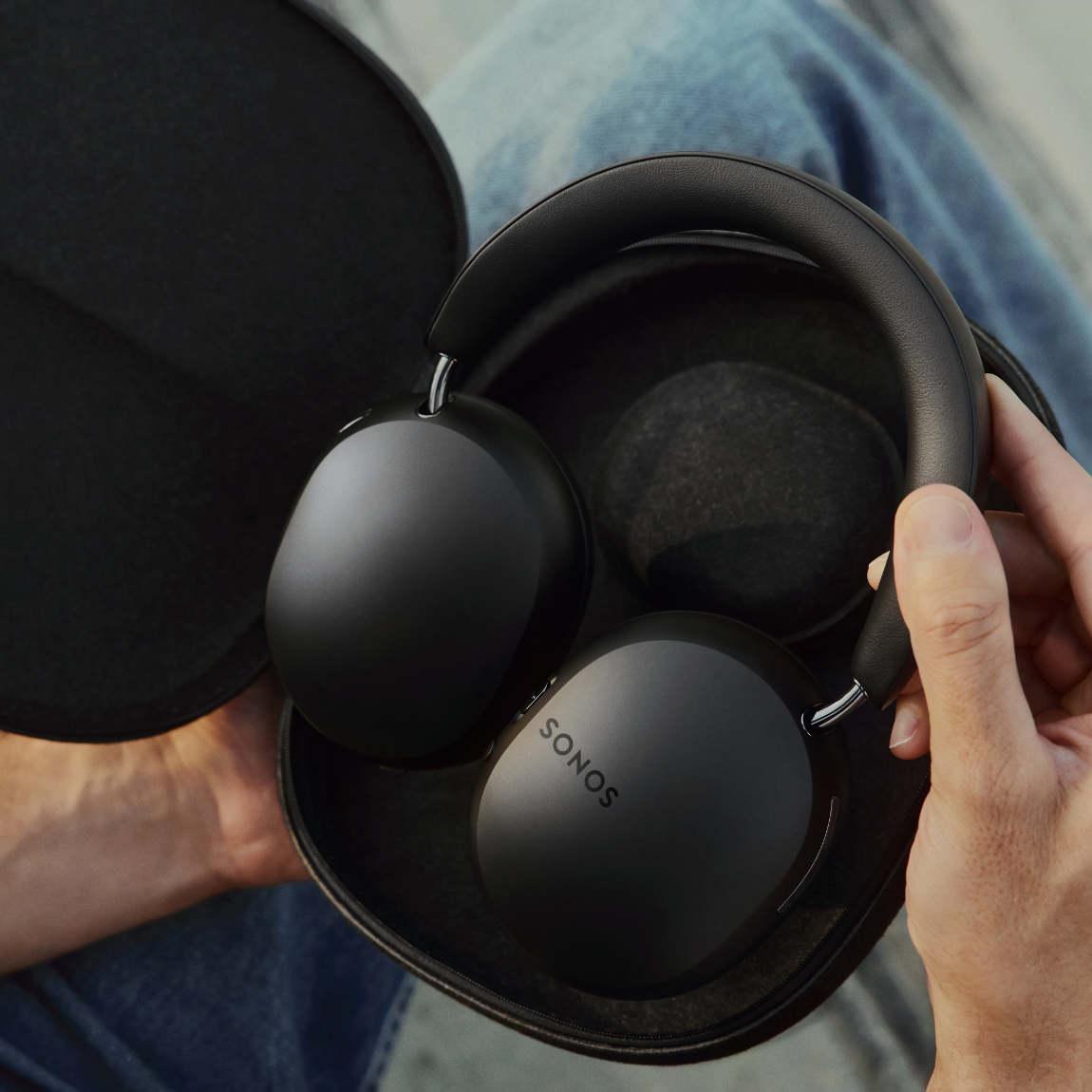 Sonos Ace - Over-Ear-Kopfhörer mit aktiver Geräuschunterdrückung - Schwarz