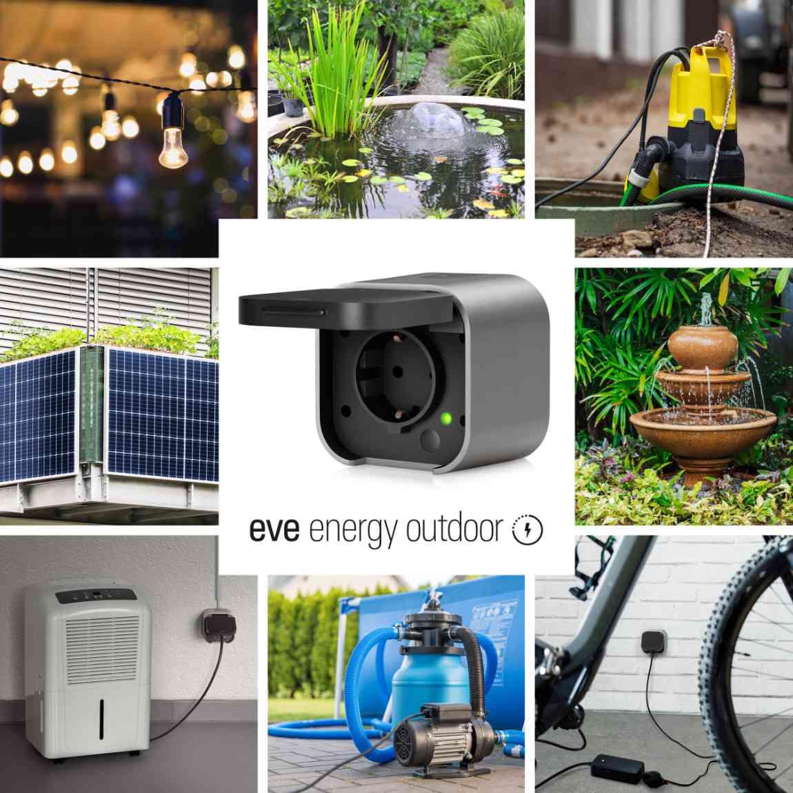 Eve Energy Outdoor - Smarte Außensteckdose mit Verbauchsmessung_Anwendung