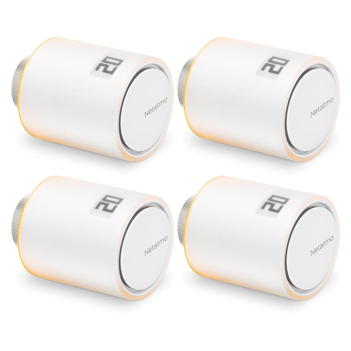 Netatmo Heizkörperthermostat 4er-Set