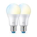 WiZ Tunable White Lampe E27 A60 60W - 2er-Set