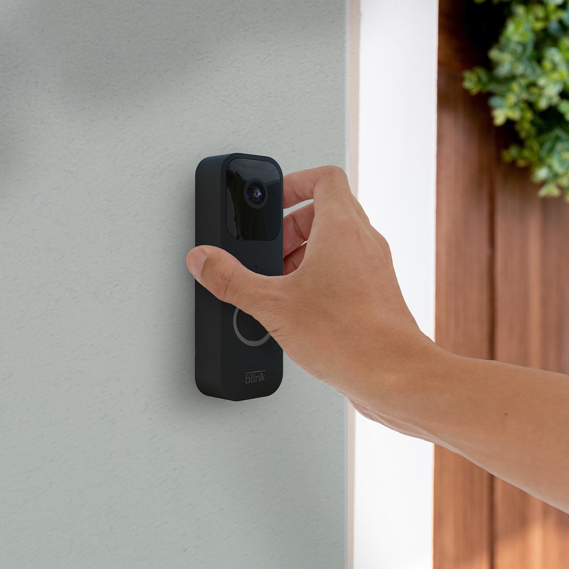 Blink Video Doorbell mit Sync-Modul 2 + Echo Pop_installation