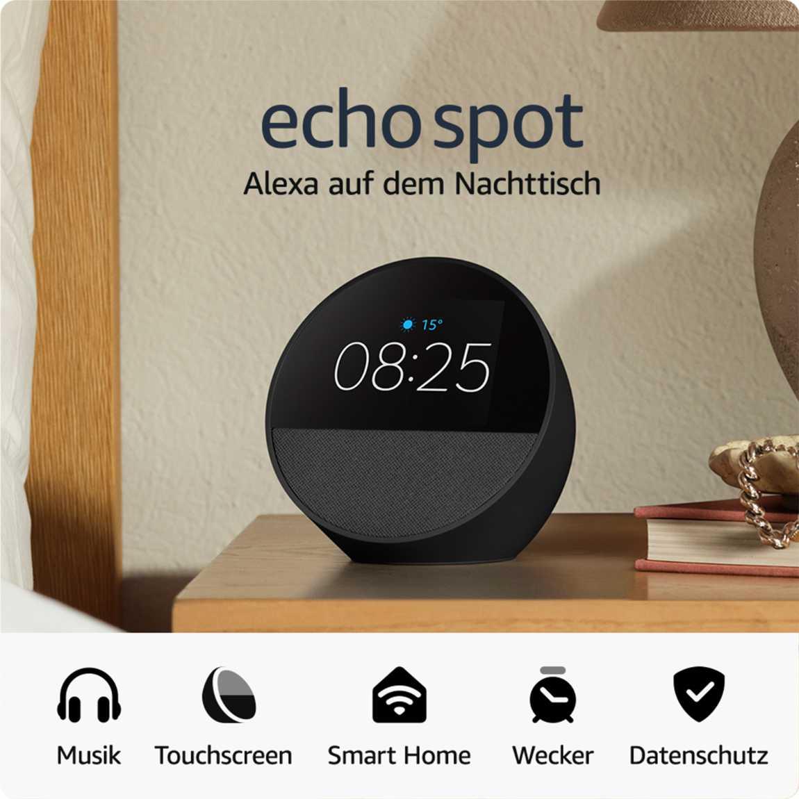 Amazon Echo Spot - Smart Clock mit Alexa