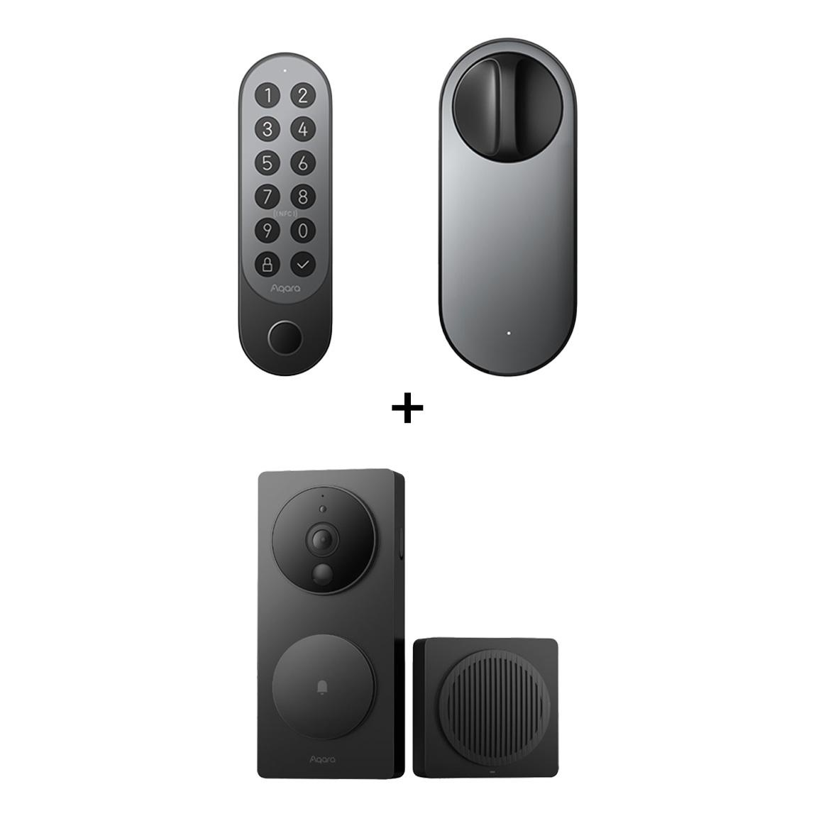 Aqara Smart Lock U200 + Smart Video Doorbell G4