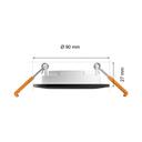 Philips Hue White & Color Ambiance Slim Recessed 90mm 450lm