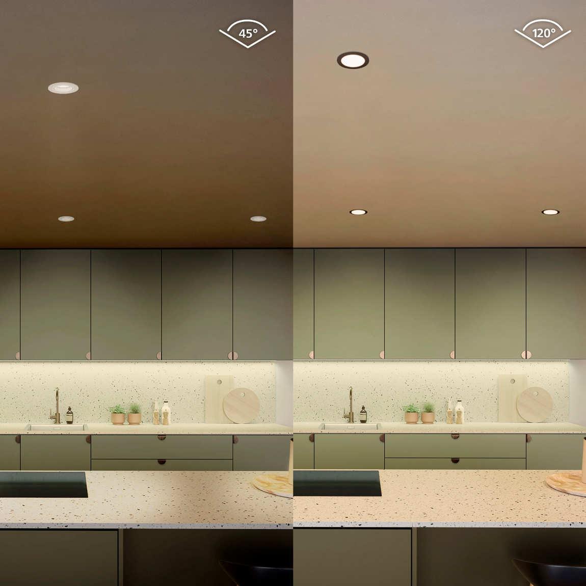 Philips Hue White & Color Ambiance Slim Recessed 90mm 450lm