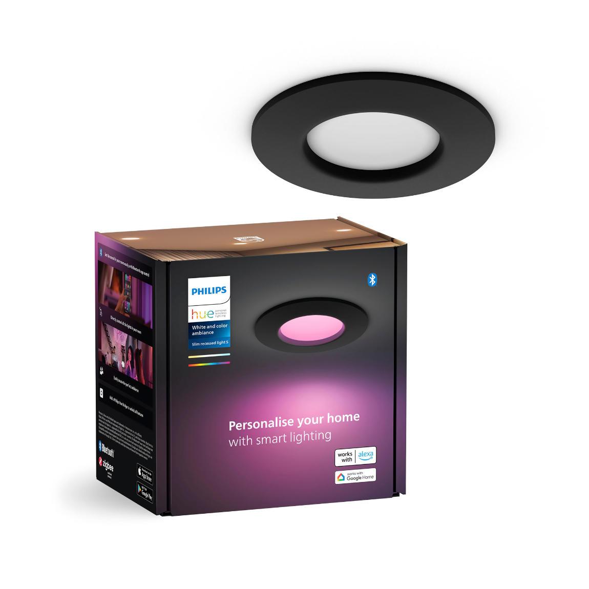 Philips Hue White & Color Ambiance Slim Recessed 90mm 450lm