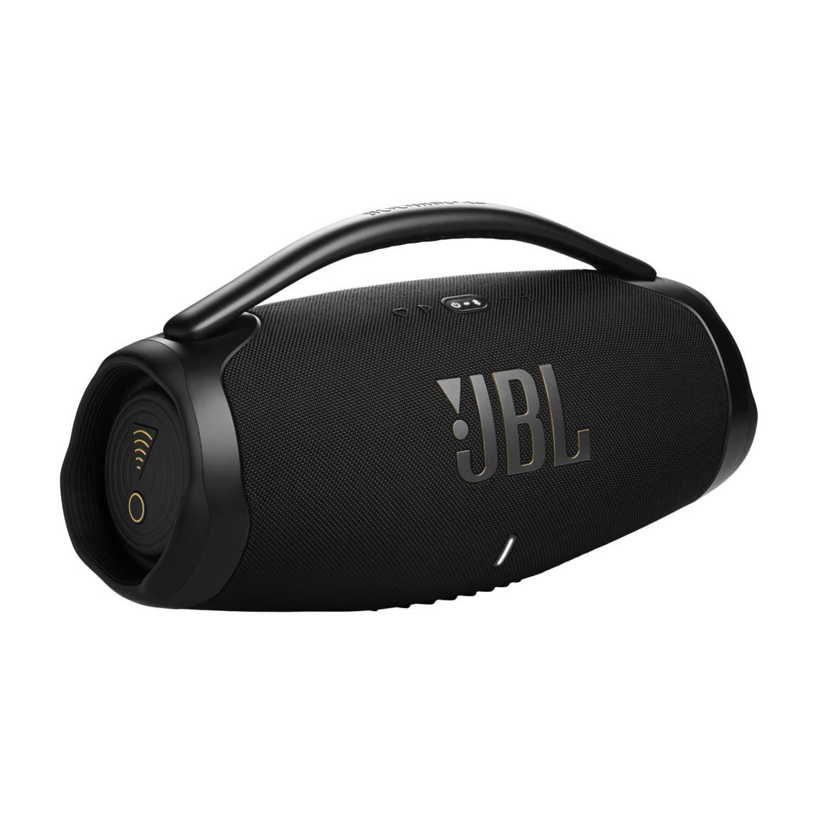 JBL Boombox 3 Wi-Fi - Leistungsstarker WLAN-LautsprecherJBL Boombox 3 Wi-Fi - Leistungsstarker WLAN-Lautsprecher_schräg3