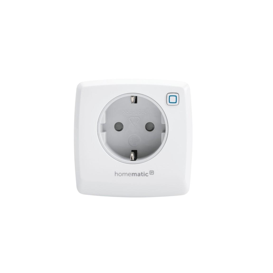 Homematic IP Dimmer-Steckdose - Phasenabschnitt front Ansicht 