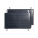 EET Solar LightMate Fassade/Zaun Plus - Balkonkraftwerk mit Wandhalterung (2x 430Wp) - Schwarz