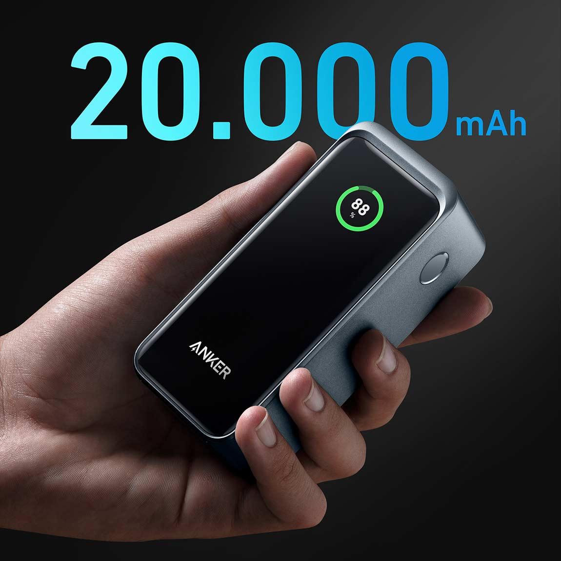 Anker Prime Powerbank - 20.000mAh 200W - Schwarz_power