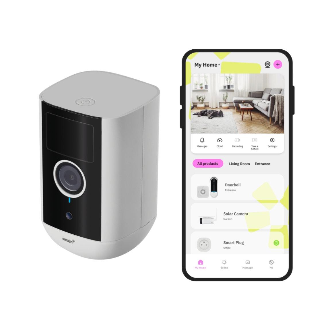 omajin Wireless Security Camera - Kabellose Überwachungskamera