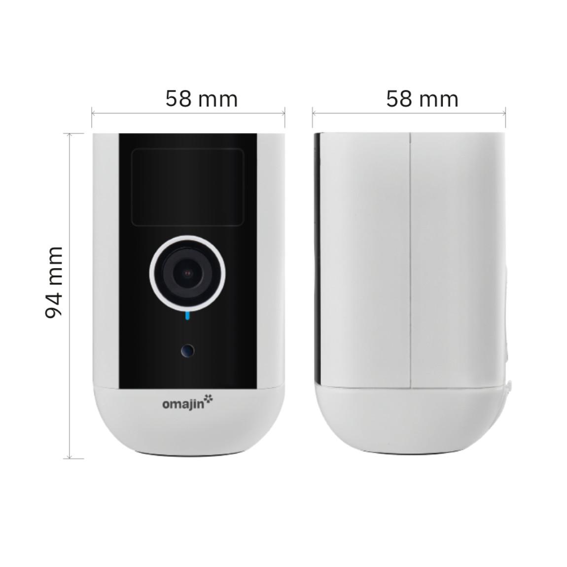 omajin Wireless Security Camera - 2er-Set