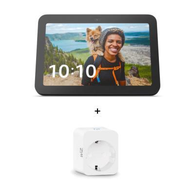 Amazon Echo Show 8 (3. Gen) + WiZ Smart Plug inkl. Powermeter