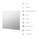 Hombli Smart Infrared Heatpanel Mirror 400W - Silber_funktionen