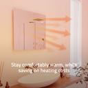 Hombli Smart Infrared Heatpanel Mirror 400W - Silber_lifestyle_3