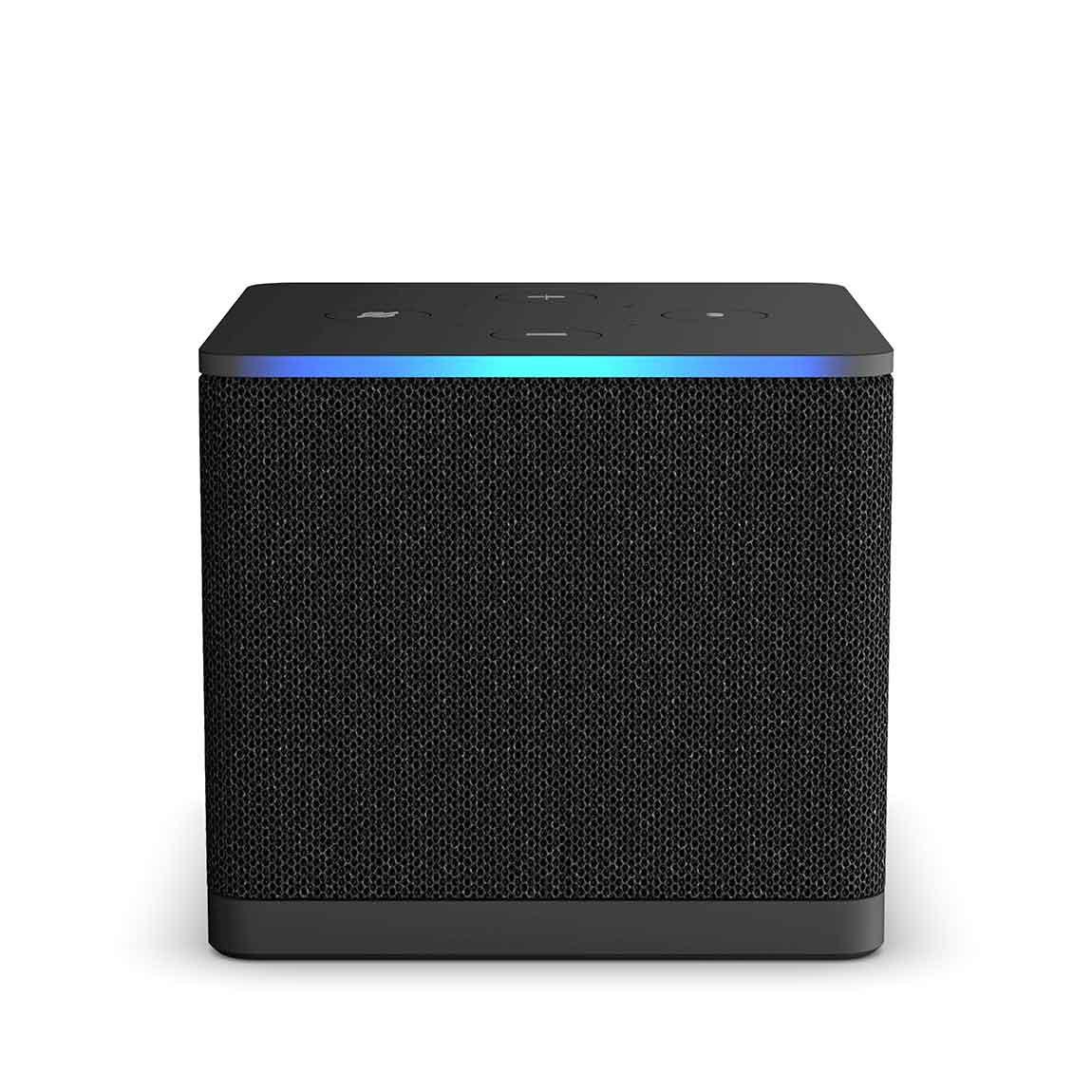 Amazon Fire TV Cube | Streaming-Mediaplayer mit Sprachsteuerung mit Alexa, Wi-Fi 6E, 4K Ultra HD - Schwarz