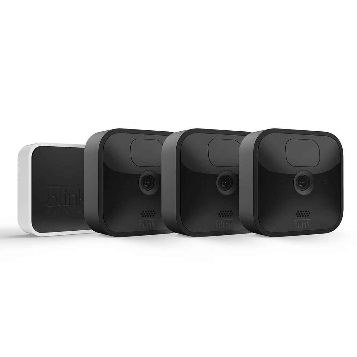 Amazon Blink Outdoor 3-Kamera System + Echo Show 5 Gen. 3