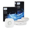 Philips Hue Premium Starter Set Lightstrip Bluetooth, Produktbilder mit Verpackung