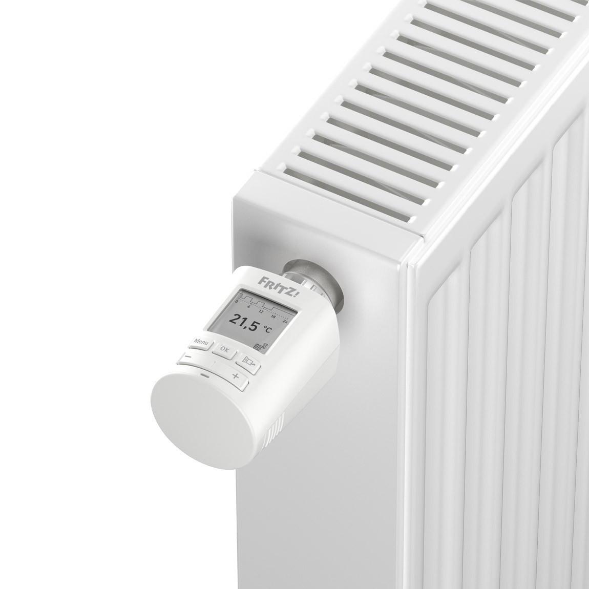 AVM FRITZ!DECT 301 - Smarter Heizkörper-Thermostat an Heizung