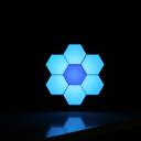 Cololight Pro Stone Set mit 6x LED Modulen - weiß_Lifestyle_Blaue Blume