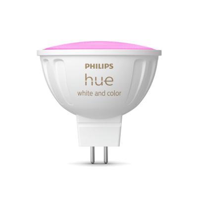 Philips Hue White & Col. Amb. MR16 LED Lampe Einzelpack 400lm