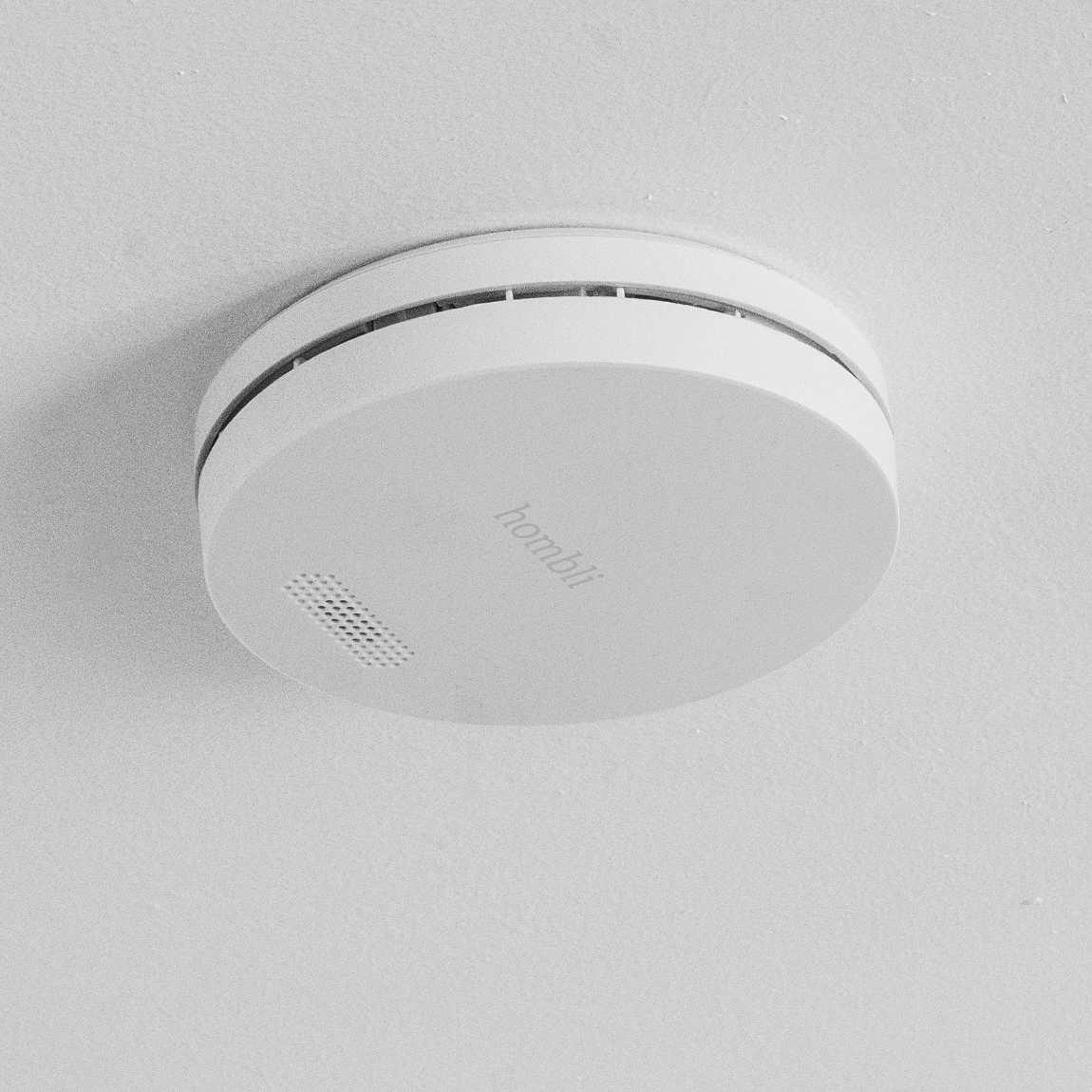 Hombli Smart Smoke Detector - Weiß_an Decke