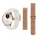 Withings ScanWatch Light Rose Gold + Milanaise Armband